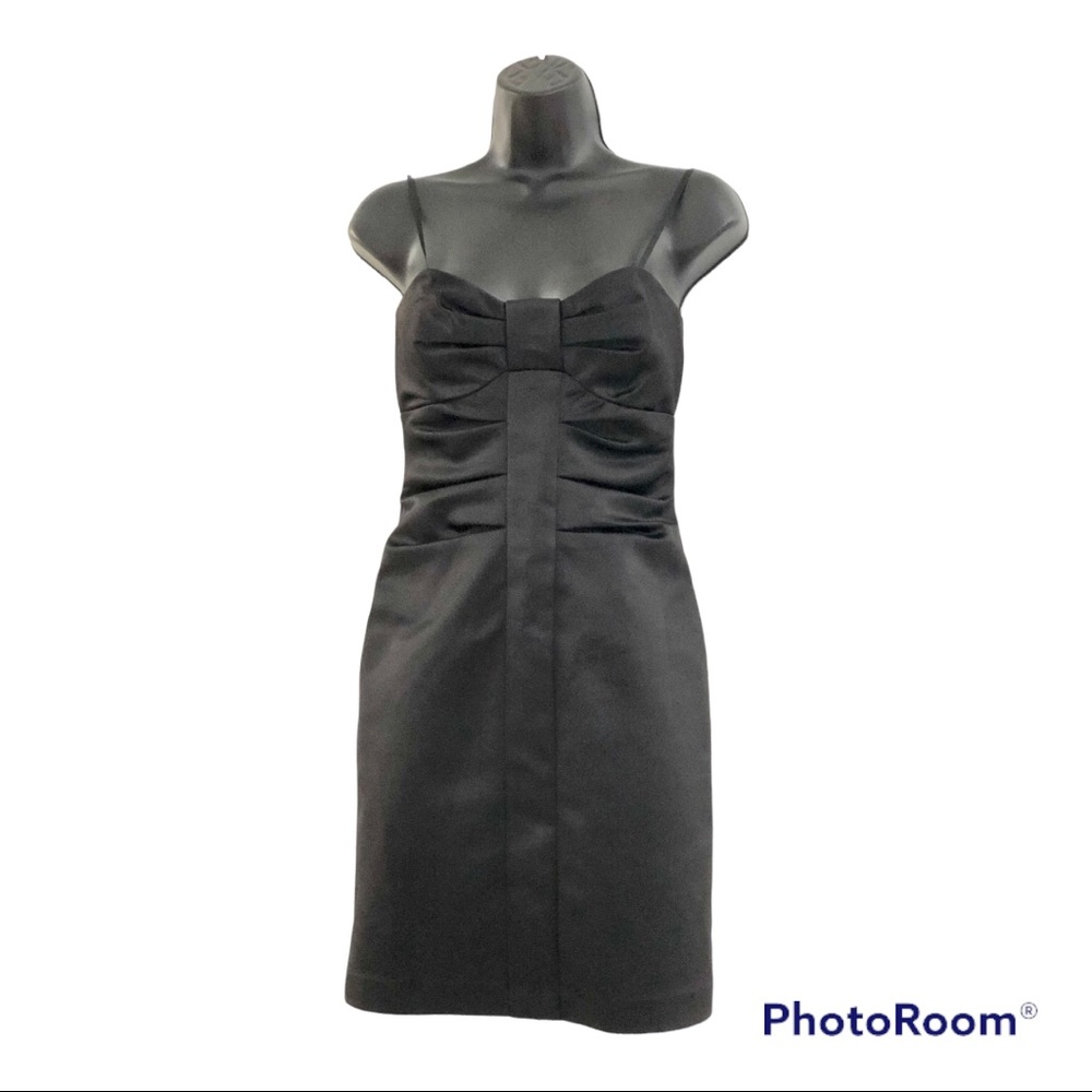 Max & Cleo Strapless Black Dress